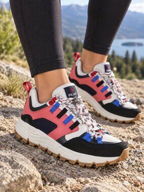 Pajar Fira Women's Trail Sneakers Size 6/6.5 Vibram Megagrip Outdoor Shoes
